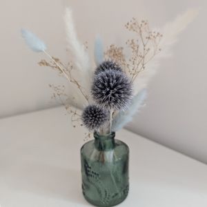 LAST CHANCE Forever Dried Flowers and Vase